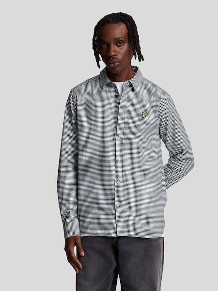 Lyle & Scott Blue 100% Cotton Shepherd Check Shirt (AL3494) | €44.50