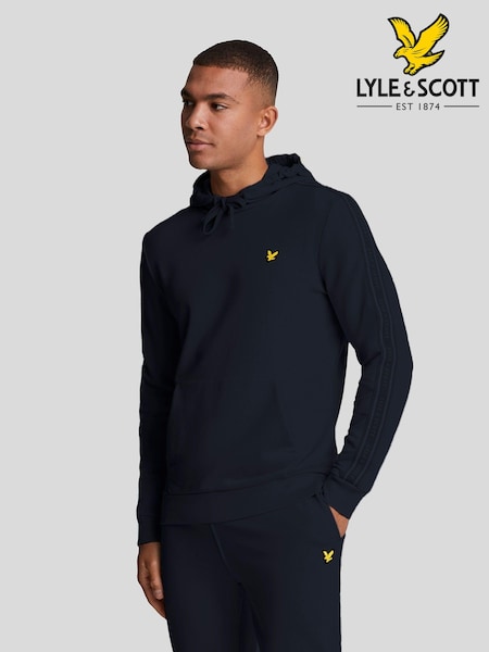 Lyle & Scott Blue Tape Hoodie (AL3506) | 371 QAR