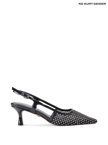 KG Kurt Geiger Alessia Black Shoes (AL3740) | AED375