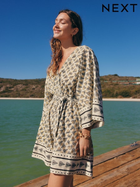 Crema/negro - 100% Cotton Playsuit (AL3803) | 52 €