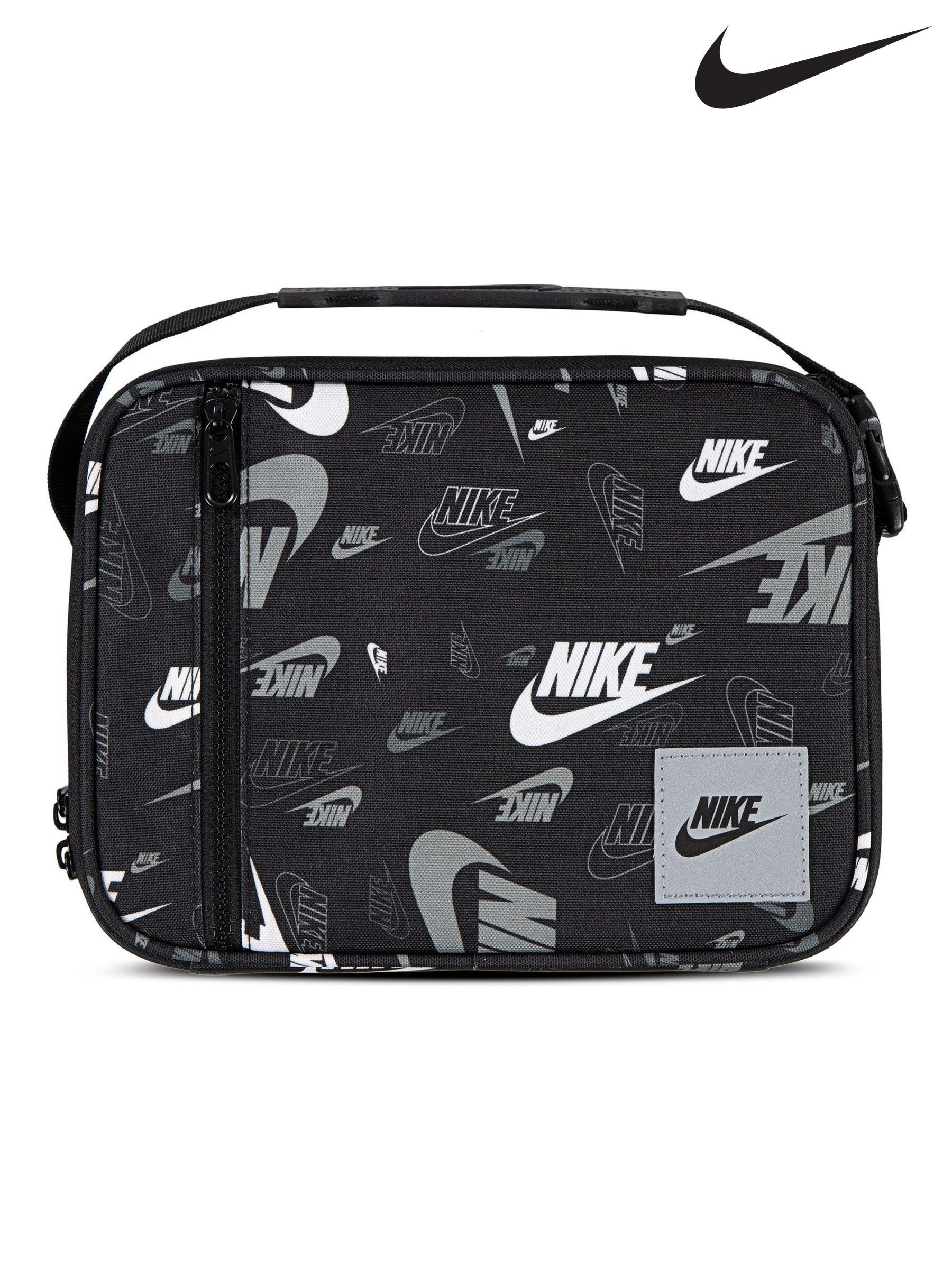 nike black lunch bag
