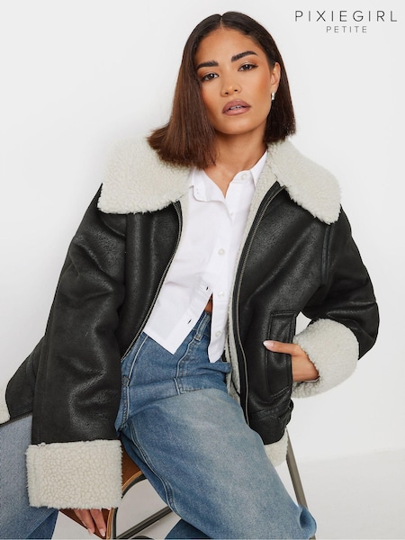 Pixiegirl Petite Aviator Style Jacket (AL4065) | ‏427‏₪