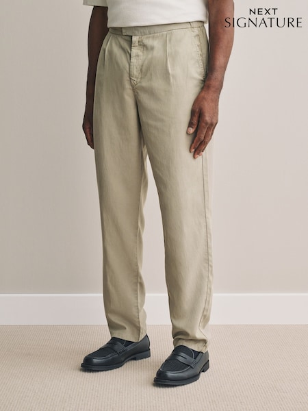 Light Stone Signature Soft Touch Tencel™ Trousers (AL4207) | €60