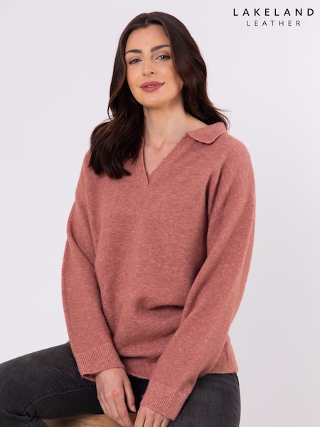 Lakeland Clothing Pink Vera Collared Jumper (AL4633) | 2,103 UAH