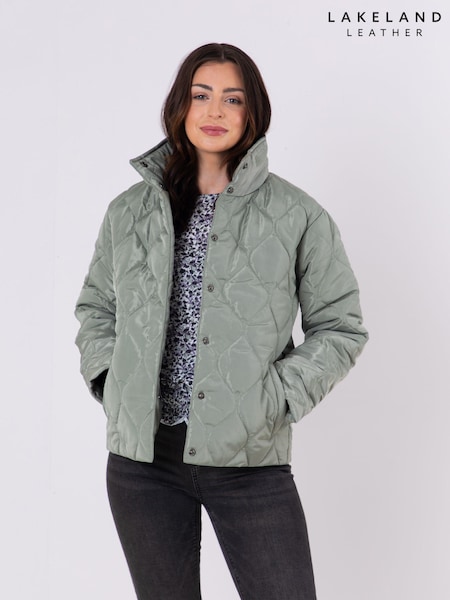 Lakeland Clothing Green Lisa Quilted Jacket (AL4646) | €79