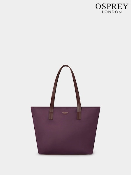 OSPREY LONDON Purple The Wanderer Nylon Tote Bag (AL4656) | 3,905 UAH