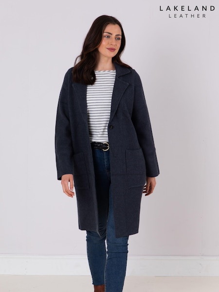 Lakeland Clothing Blue Nars Longline Coat (AL4668) | €100