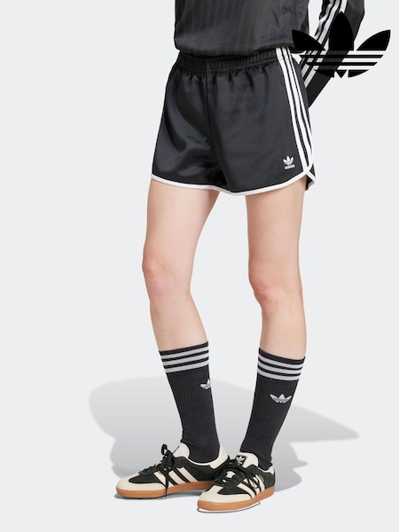 adidas Originals Black 3-Stripe Sprinter Shorts (AL4712) | €44
