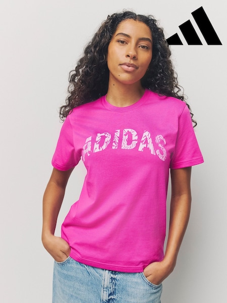 Roz - adidas Camo Woven T-Shirt (AL4740) | 171 LEI