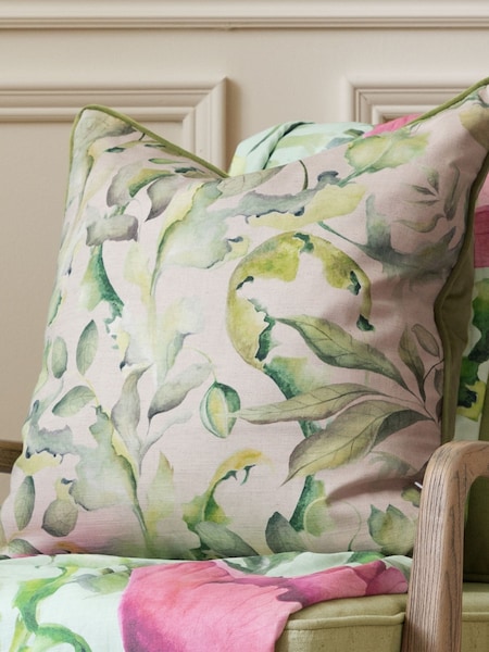 Voyage Maison Sand Claudia Printed Piped Cushion (AL4772) | AED210