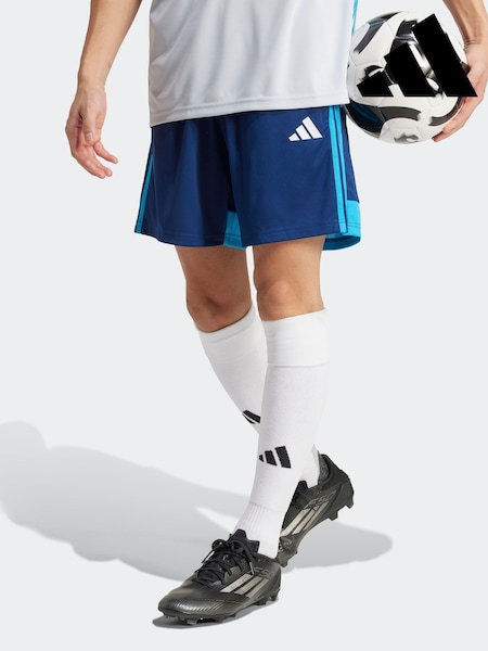adidas Dark Blue Tiro 25 Essentials Shorts (AL4882) | R$ 195