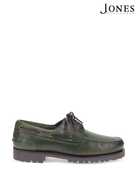 Vihreä - Jones Bootmaker Pickering 2 Leather Boat Shoes (AL4924) | €173