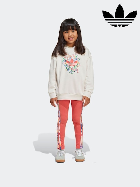 Красный/белый - adidas Originals Liberty London Floral Tracksuit (AL4963) | €60