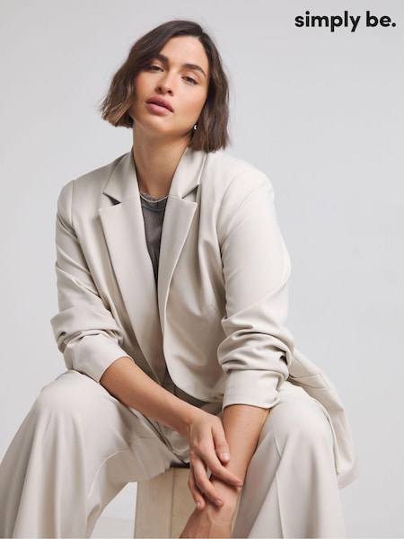 Simply Be Single Breasted Blazer (AL5038) | 305 LEI