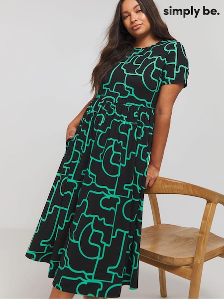 Simply Be Supersoft Pocket Midi Dress (AL5081) | 31 €