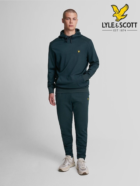 Lyle & Scott Blue 100% Cotton Tracksuit Bottoms (AL5149) | SGD 135