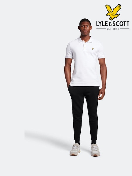 Lyle & Scott Black Skinny 100% Cotton Joggers (AL5151) | €86