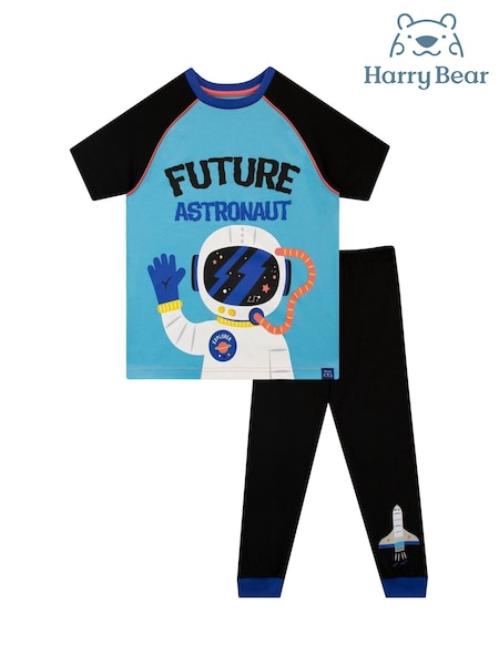 Harry Bear Black Future Astronaut Space Pyjamas (AL5477) | AED46