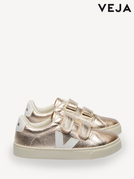 Veja Small Gold Espadrilles (AL5499) | €110 - €119