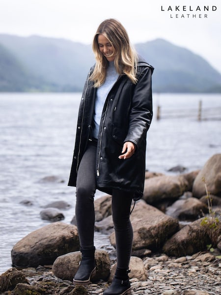 Lakeland Leather Parkgate Hooded Parka Coat (AL5865) | €550