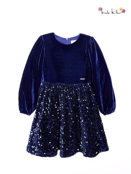 Nicole Miller Mini Purple Sequins Dress (AL5887) | €34 - €37