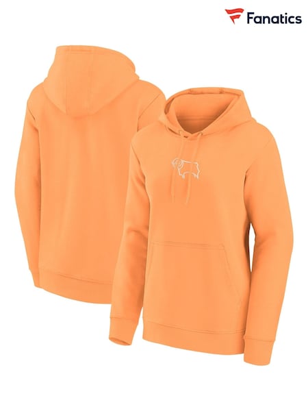 Fanatics Orange Derby County Mono Graphic Hoodie (AL5912) | €33