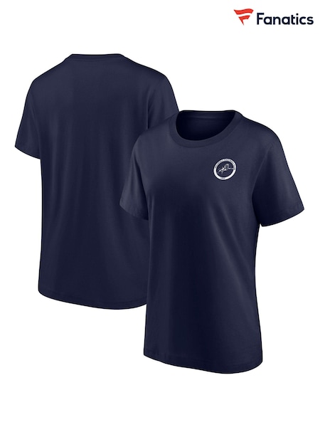 Fanatics Small Blue 100% Cotton Millwall Essentials Crest T-Shirt (AL5975) | €23