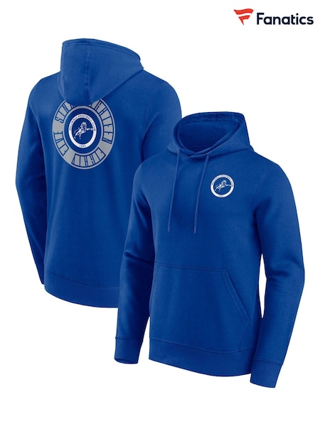Fanatics Blue Millwall Revolve Front & Back Graphic Hoodie (AL6004) | €64