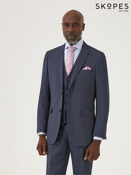 Albastru - Taioare - Skopes Harcourt Suit Jacket (AL6120) | 819 LEI