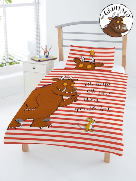 Gruffalo Multi Reversible Toddler Duvet Cover and Pillowcase Set (AL6245) | €39