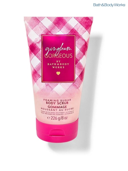 Bath & Body Works Gingham Gorgeous Foaming Sugar Scrub 8 oz / 226 g (AL6290) | €23.50