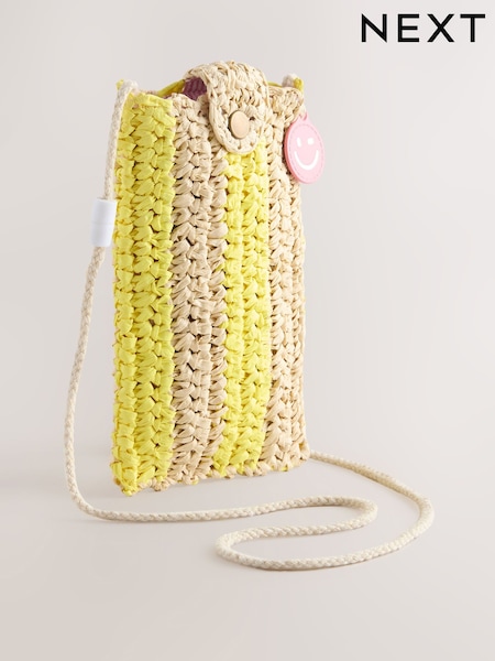 Neutral/Yellow Beach Cross-Body Bag (AL6313) | €20