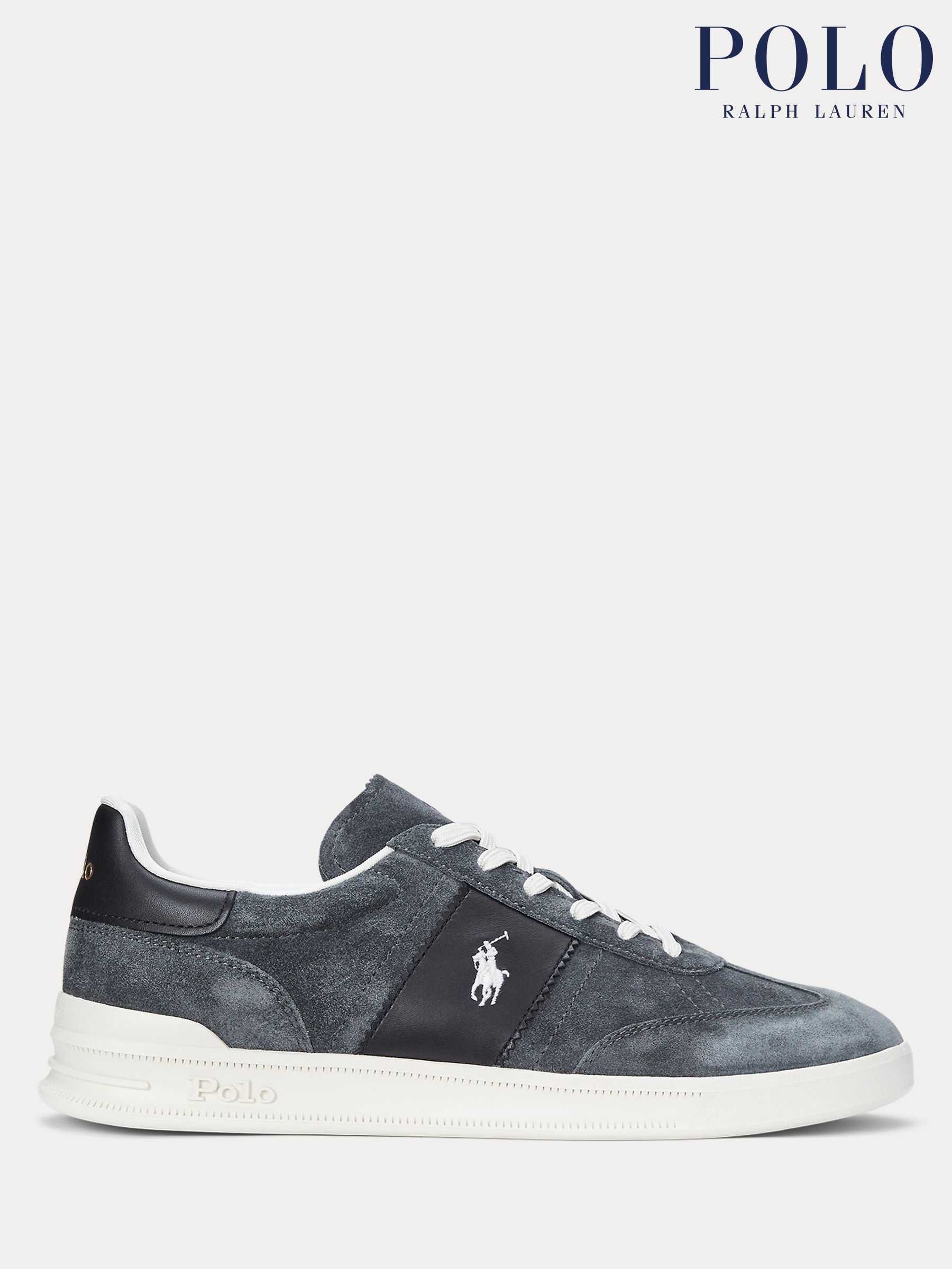Ralph lauren grey shoes on sale