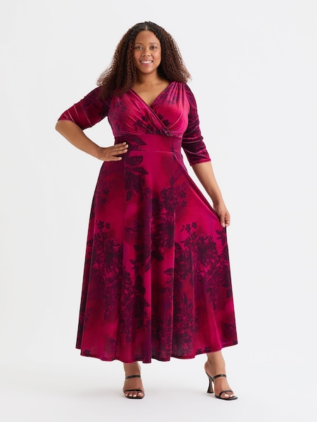 Viini - Scarlett & Jo Verity Pucci Velvet Maxi Gown (AL6468) | €205