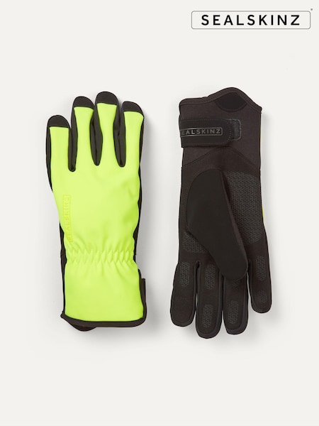 Amarillo - Sealskinz Bodham Waterproof All Weather Womens Cycle Gloves (AL6561) | 71 €
