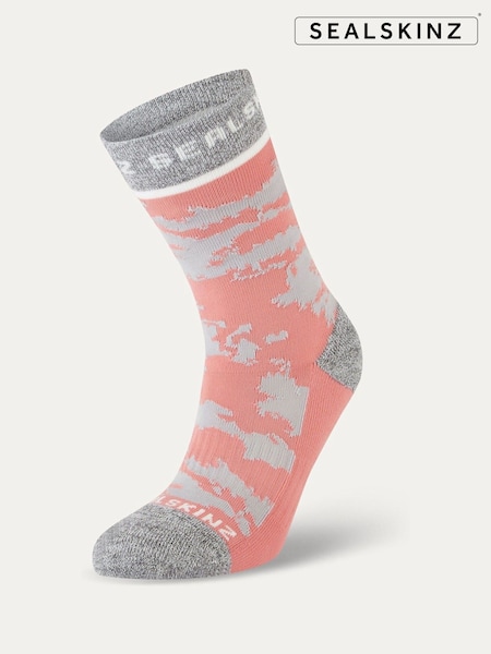 Roz - Sealskinz Womens Reepham Mid Jacquard Active Socks (AL6599) | 78 LEI