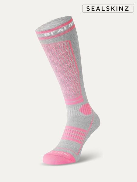 Sealskinz Northwold Solo Knee Length Thermal Ski Socks (AL6603) | 148 QAR