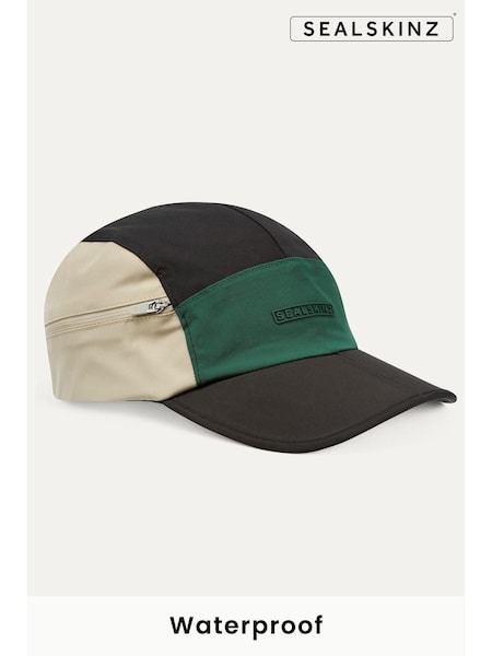 Sealskinz Mulbarton Waterproof All Weather Zipped Pocket Colour Blocked Cap (AL6617) | €47