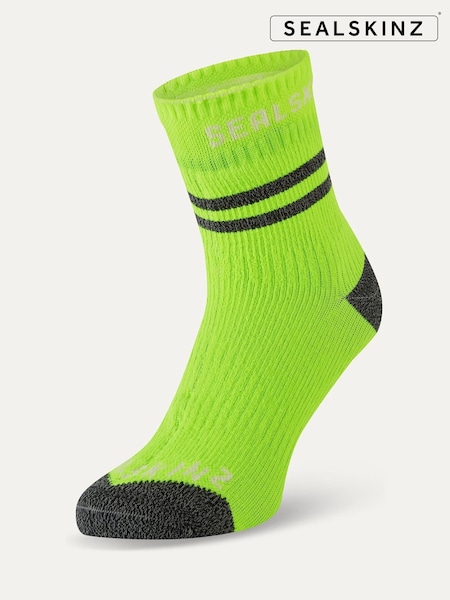 Жовтий - Шкарпетки SEALSKINZ Mautby Waterproof Warm Weather Ankle Length With Hydrostop (AL6621) | 1 983 грн