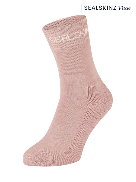Рожевий - Шкарпетки SEALSKINZ Suffield Solo Merino (AL6623) | 721 грн