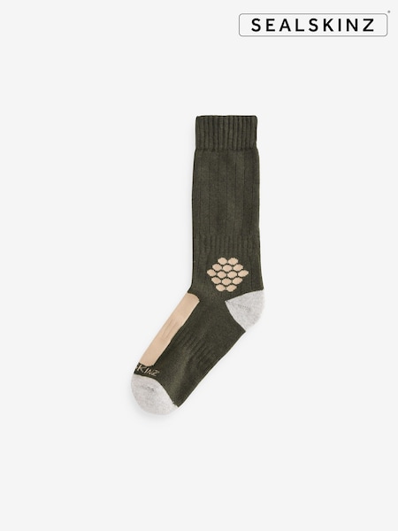 Sealskinz Scarning Wool Mid Twisted Socks (AL6628) | €28