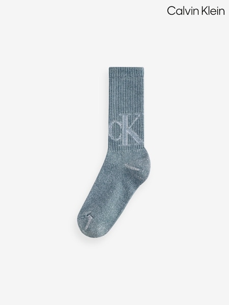 Calvin Klein Blue Mens Boot Socks 1 Pack (AL6649) | €8.50