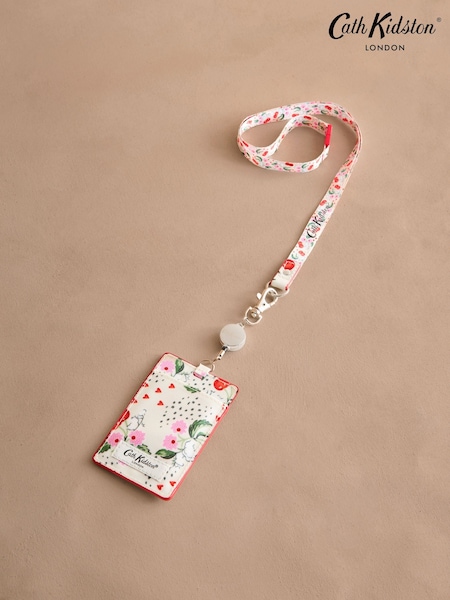 Ecru kirsikat - Cath Kidston kaulanauhalaukku (AL6709) | €28