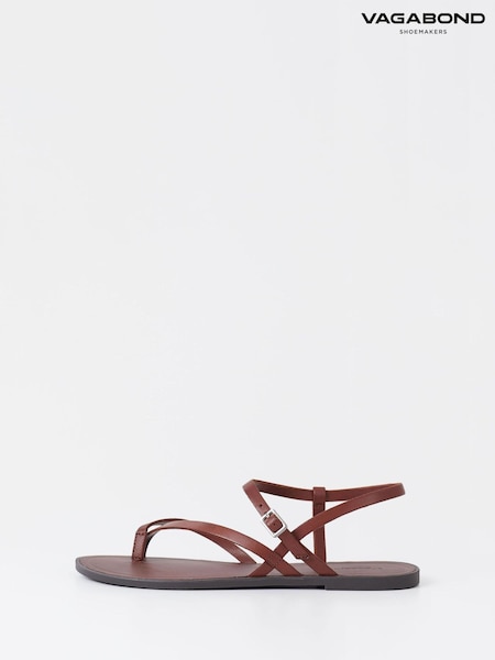 Vagabond Shoemakers Tia 2.0 Brown Sandals (AL6840) | €123