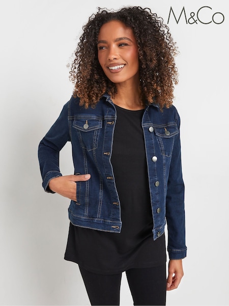 M&Co Blue Denim Jacket (AL6938) | €55