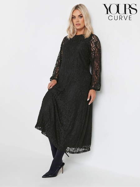 Yours Curve Lace Maxi Dress (AL6956) | €71