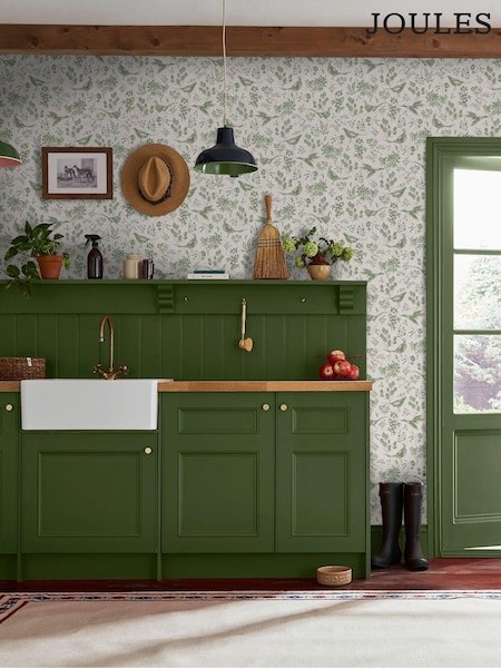 Joules Pheasant Print 10M Wallpaper (AL7078) | 74 €