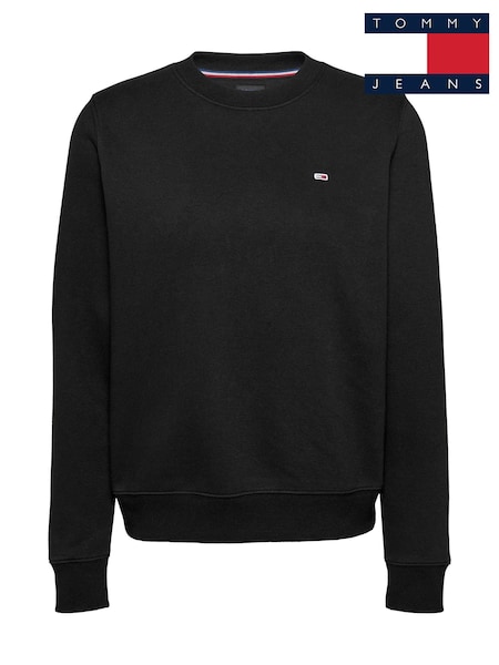 Tommy Jeans Black Flag Crew Jumper (AL7204) | ₪277