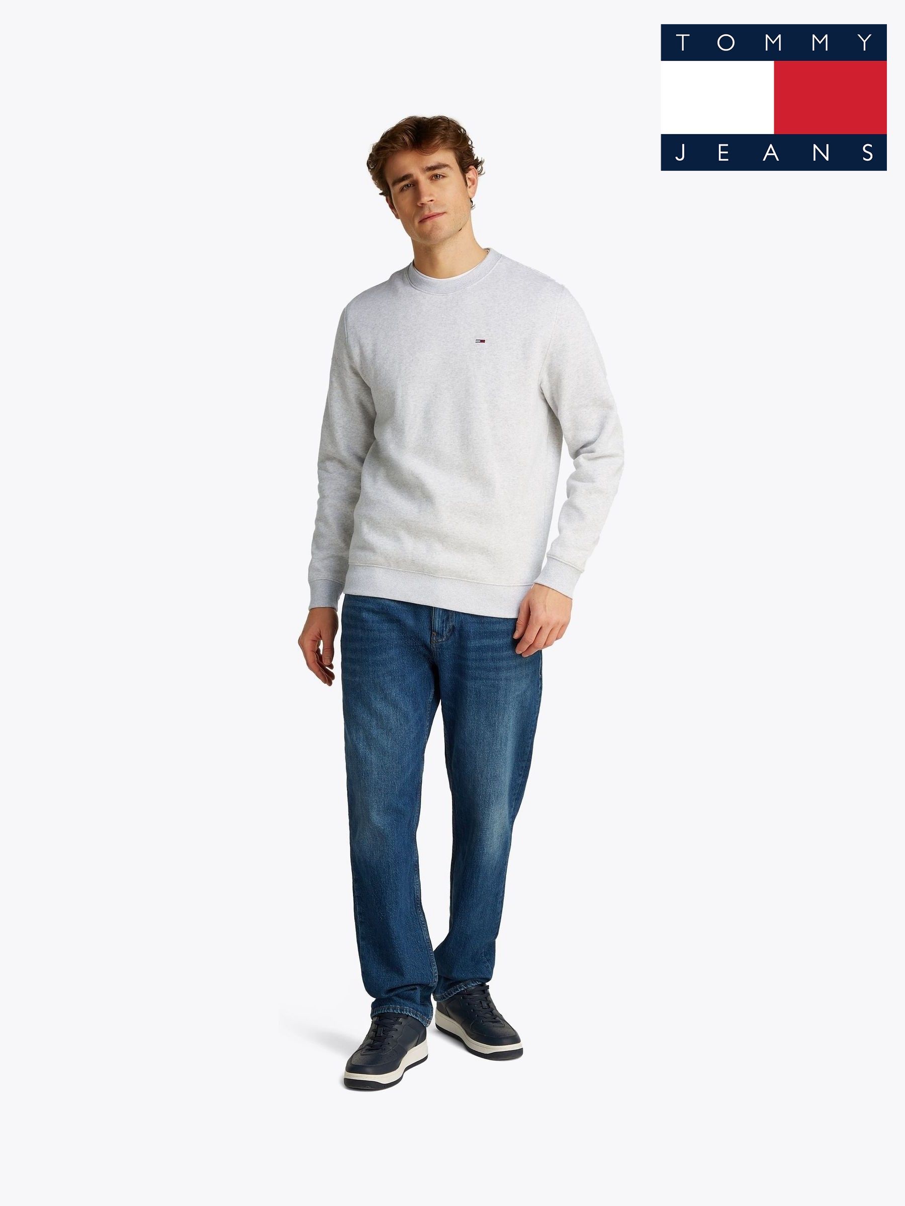 Men s Jumpers Tommy Jeans Long Sleeve Crew Neck Brandedfashion Next Oman