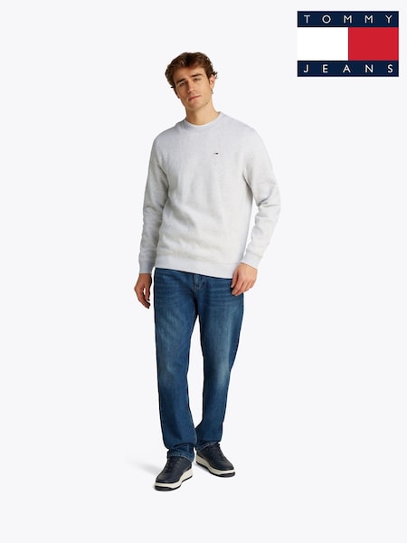 Tommy Jeans Grey Flag Crew Jumper (AL7233) | 3,304 UAH